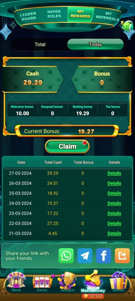 How to Get Login Bonus in Jaiho777 Login?